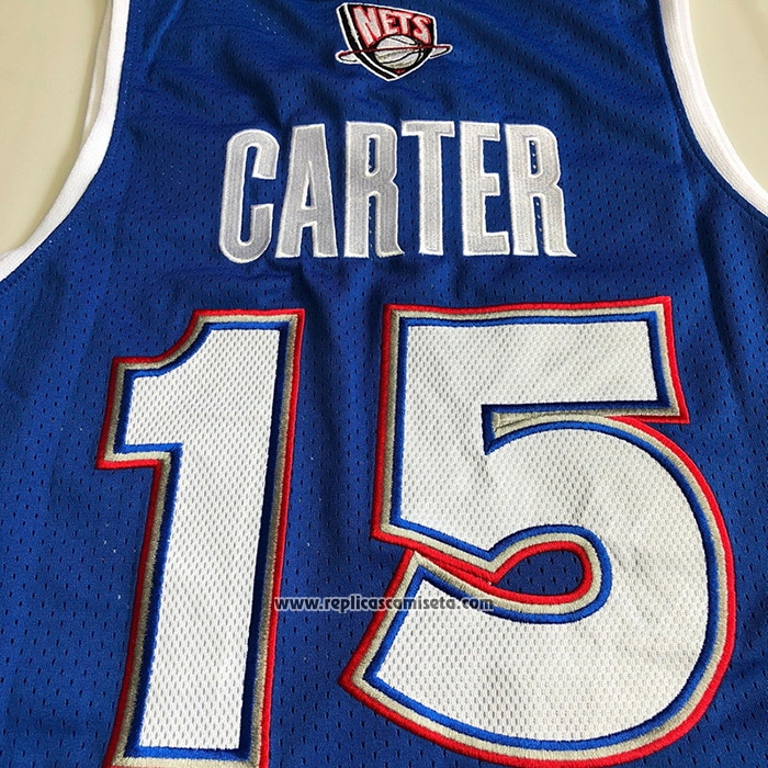 Camiseta All Star 2005 Brooklyn Nets Vince Carter #15 Azul